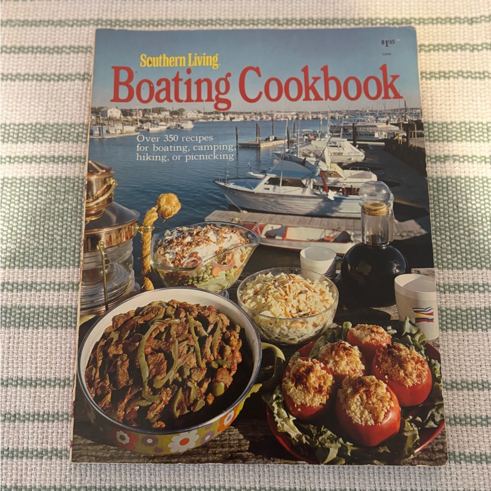 Vintage 1974 Southern Living Boating Cookbook
